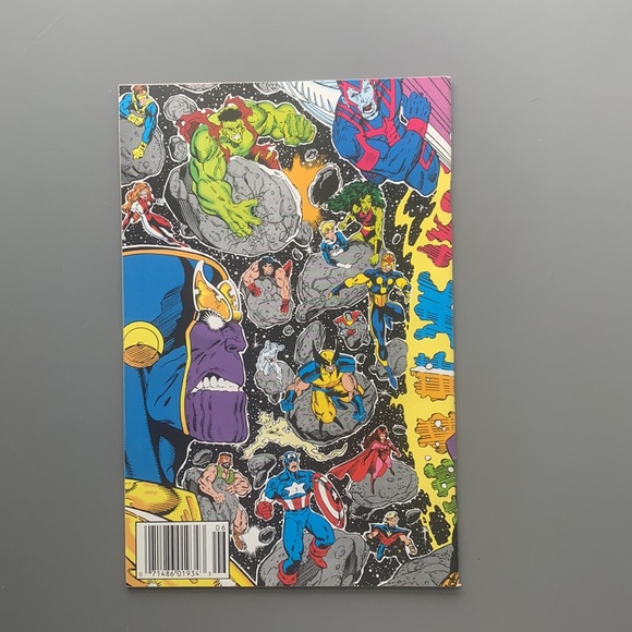 (C26) The Infinity War #6 Marvel Comics 1992 Wrap-around gatefold cover - Picture 2 of 6
